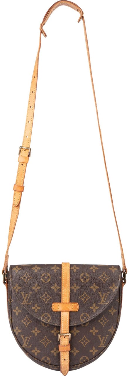 Louis Vuitton Louis Vuitton Canvas Monogram Chantilly MM Crossbody Bag Bruin