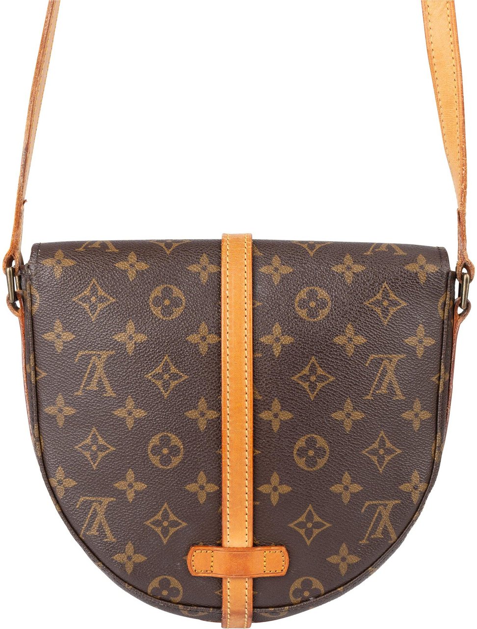 Louis Vuitton Louis Vuitton Canvas Monogram Chantilly MM Crossbody Bag Bruin