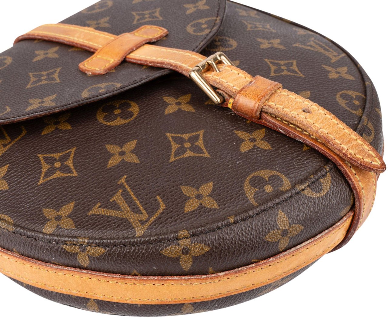 Louis Vuitton Louis Vuitton Canvas Monogram Chantilly MM Crossbody Bag Bruin