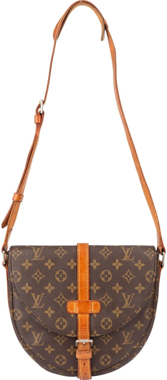 Louis Vuitton Louis Vuitton Canvas Monogram Chantilly GM Crossbody Bag Bruin