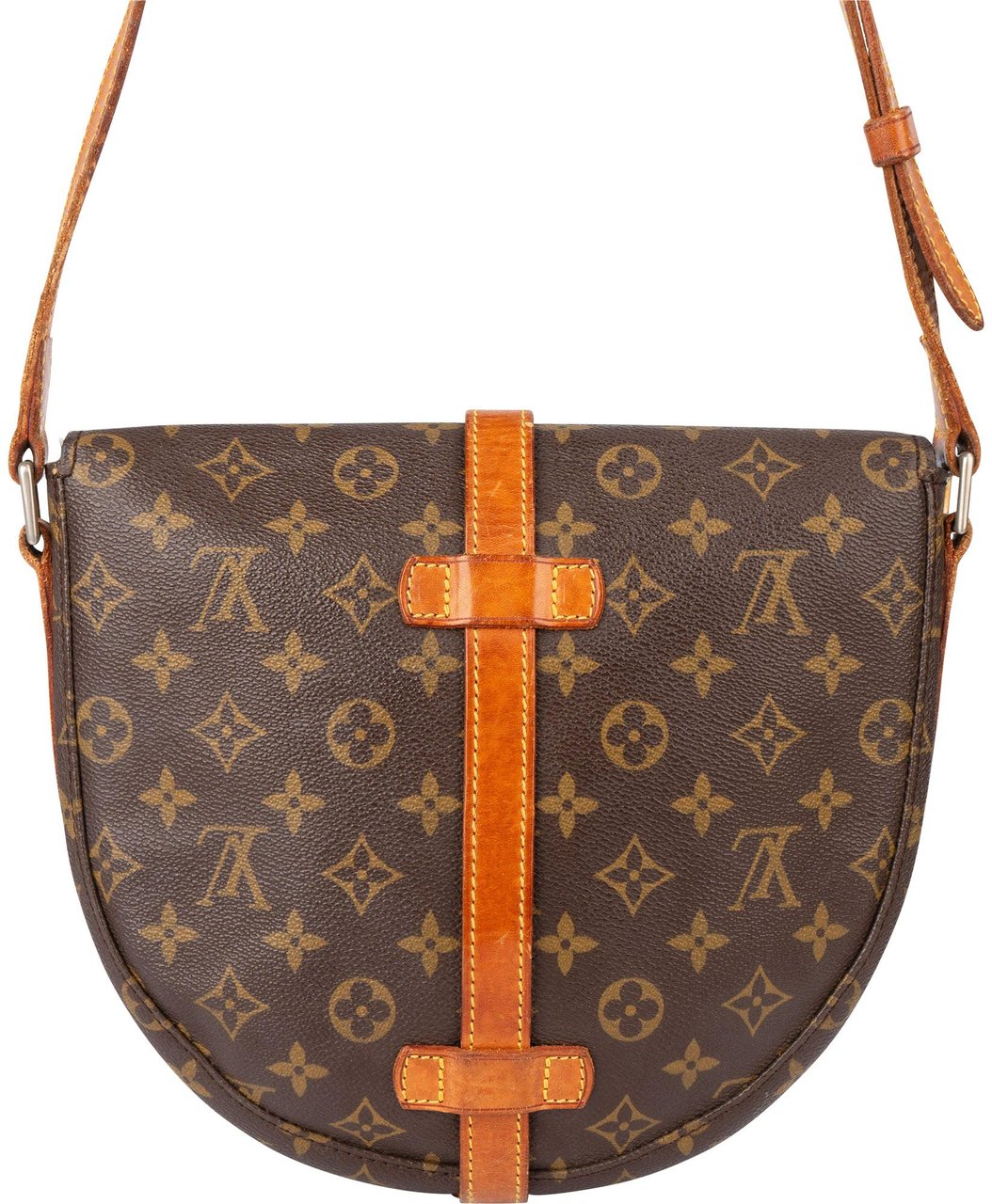 Louis Vuitton Louis Vuitton Canvas Monogram Chantilly GM Crossbody Bag Bruin