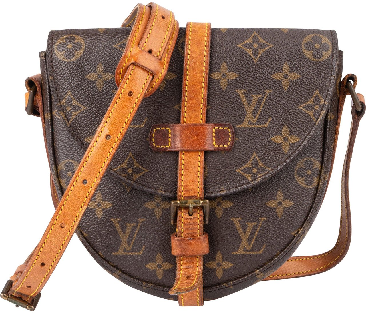 Louis Vuitton Louis Vuitton Canvas Monogram Chantilly PM Crossbody Bag Bruin