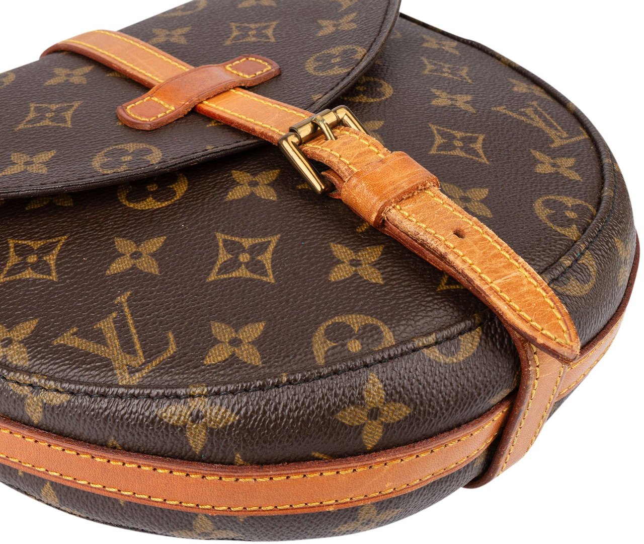 Louis Vuitton Louis Vuitton Canvas Monogram Chantilly MM Crossbody Bag Bruin