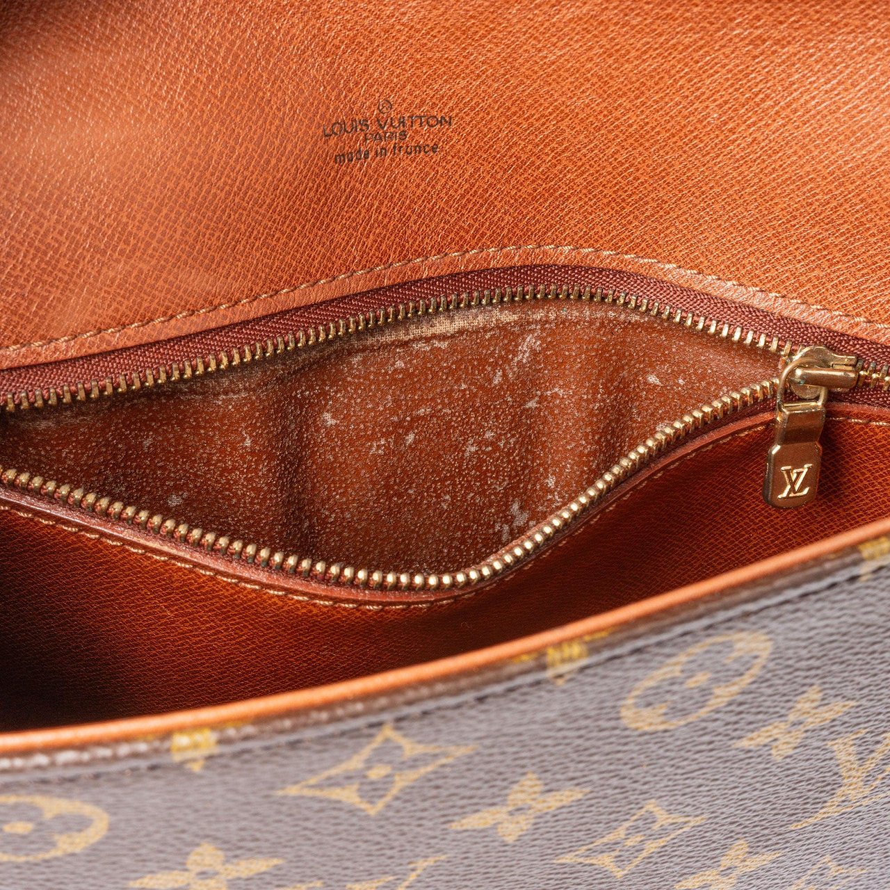 Louis Vuitton Louis Vuitton Canvas Monogram Chantilly MM Crossbody Bag Bruin