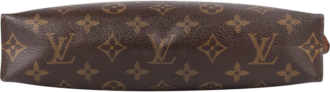 Louis Vuitton Louis Vuitton Canvas Monogram Poche Toilette 25 Clutch Bruin
