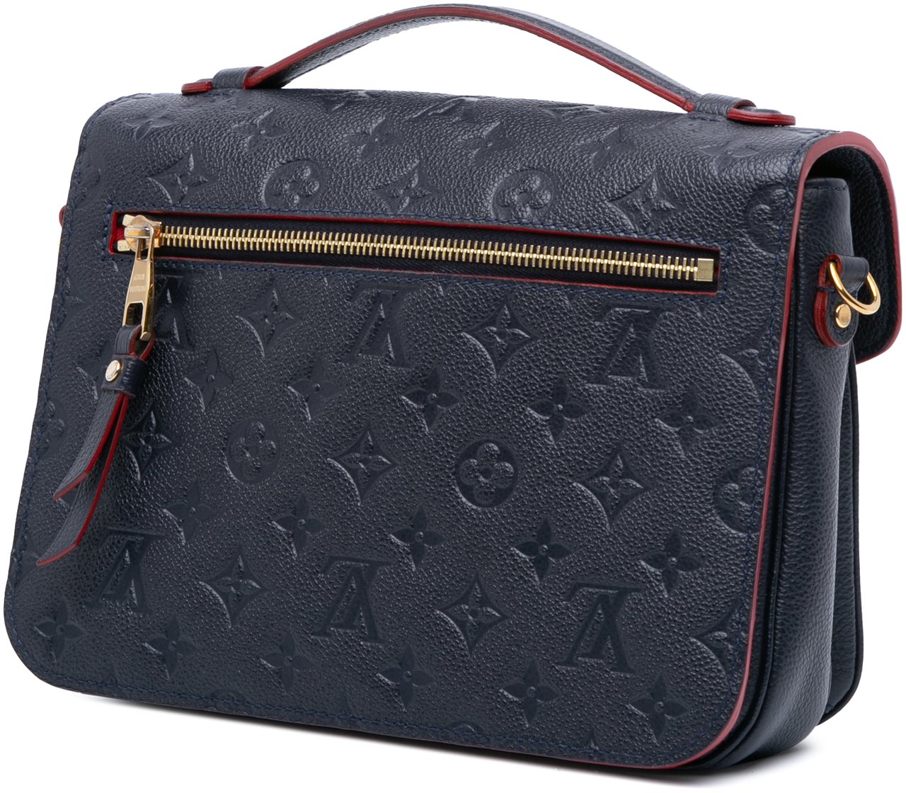 Louis Vuitton Monogram Empreinte Pochette Metis Blauw