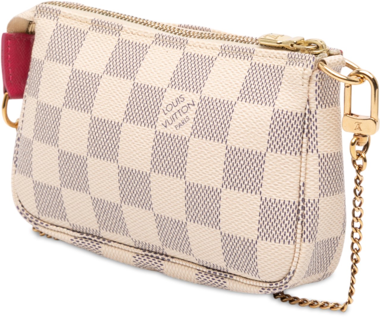 Louis Vuitton Damier Azur Animation Hollywood Mini Pochette Accessoires Wit
