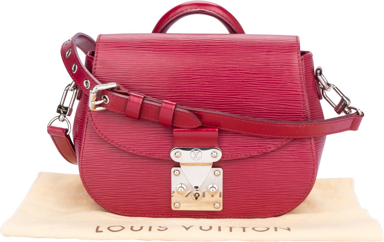 Louis Vuitton Epi Leather Eden Fuchsia PM Handbag Roze