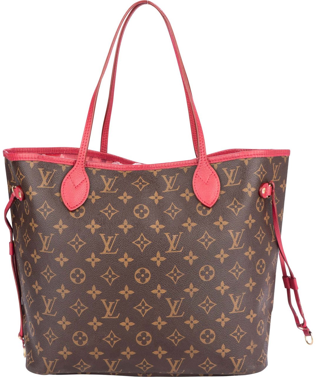Louis Vuitton Louis Vuitton Canvas Monogram Ikat Fuchsia Neverfull MM Shopper Bag Roze