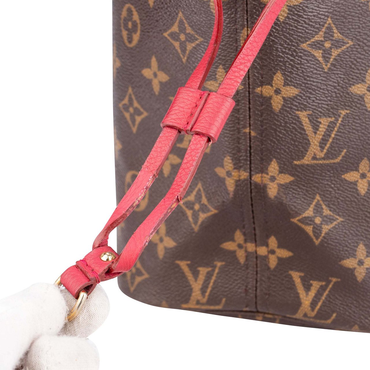 Louis Vuitton Louis Vuitton Canvas Monogram Ikat Fuchsia Neverfull MM Shopper Bag Roze