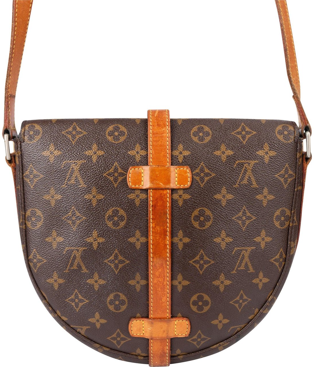 Louis Vuitton Louis vuitton Canvas Monogram Chantilly GM Crossbody Bag Bruin