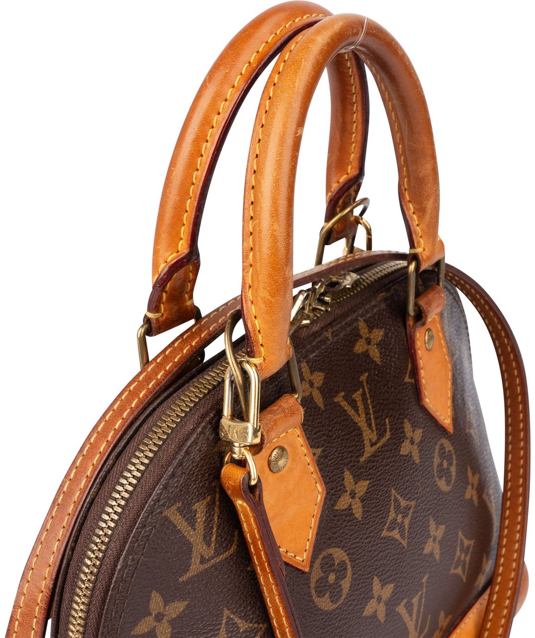 Louis Vuitton Canvas Monogram Alma BB Handbag Bruin