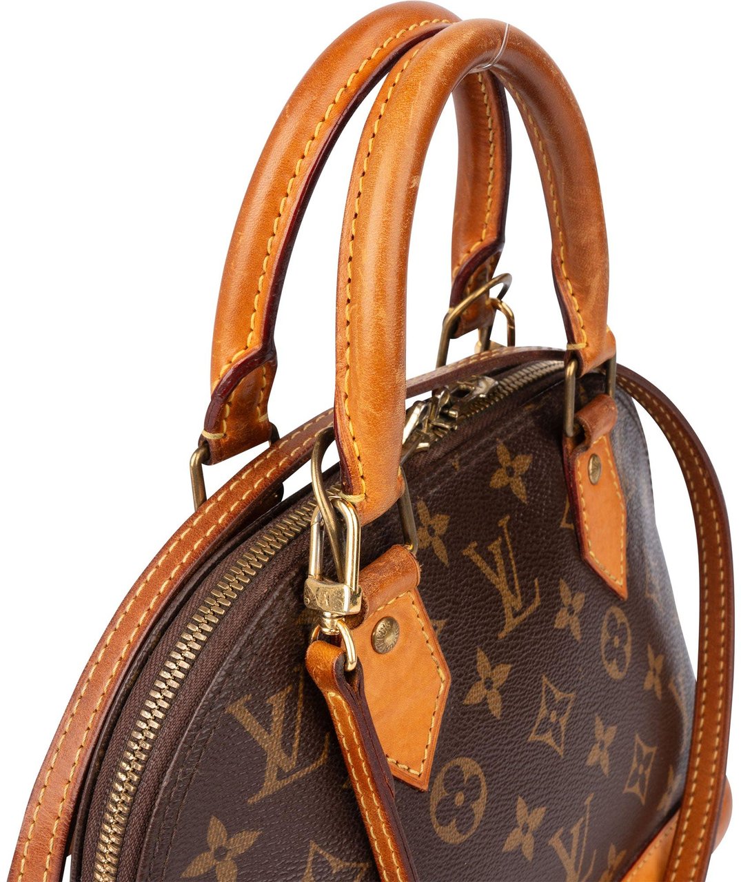 Louis Vuitton Louis Vuitton Canvas Monogram Alma BB Handbag Bruin