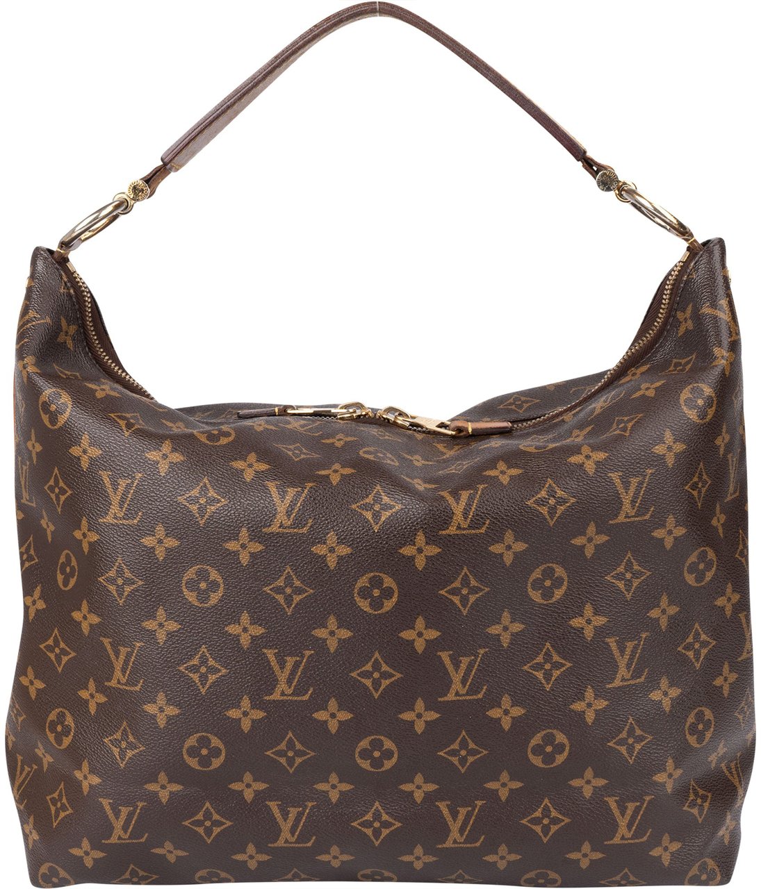 Louis Vuitton Louis Vuitton Canvas Monogram Sully MM Handbag Bruin