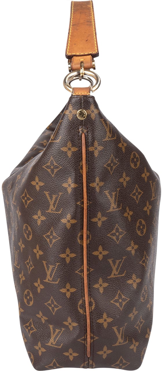 Louis Vuitton Louis Vuitton Canvas Monogram Sully MM Handbag Bruin