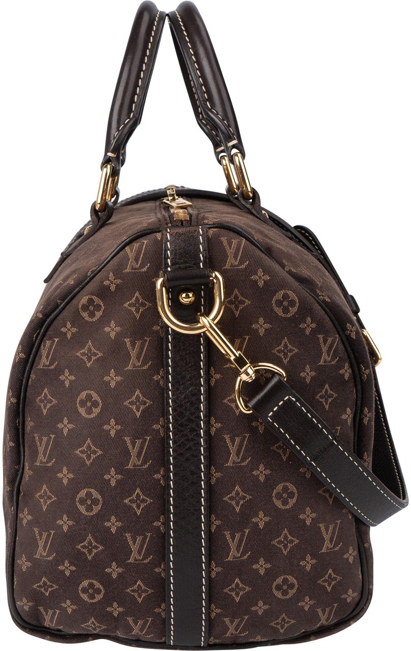 Louis Vuitton Louis Vuitton Mini Lin Monogram Speedy 30 Bandouliere Bruin
