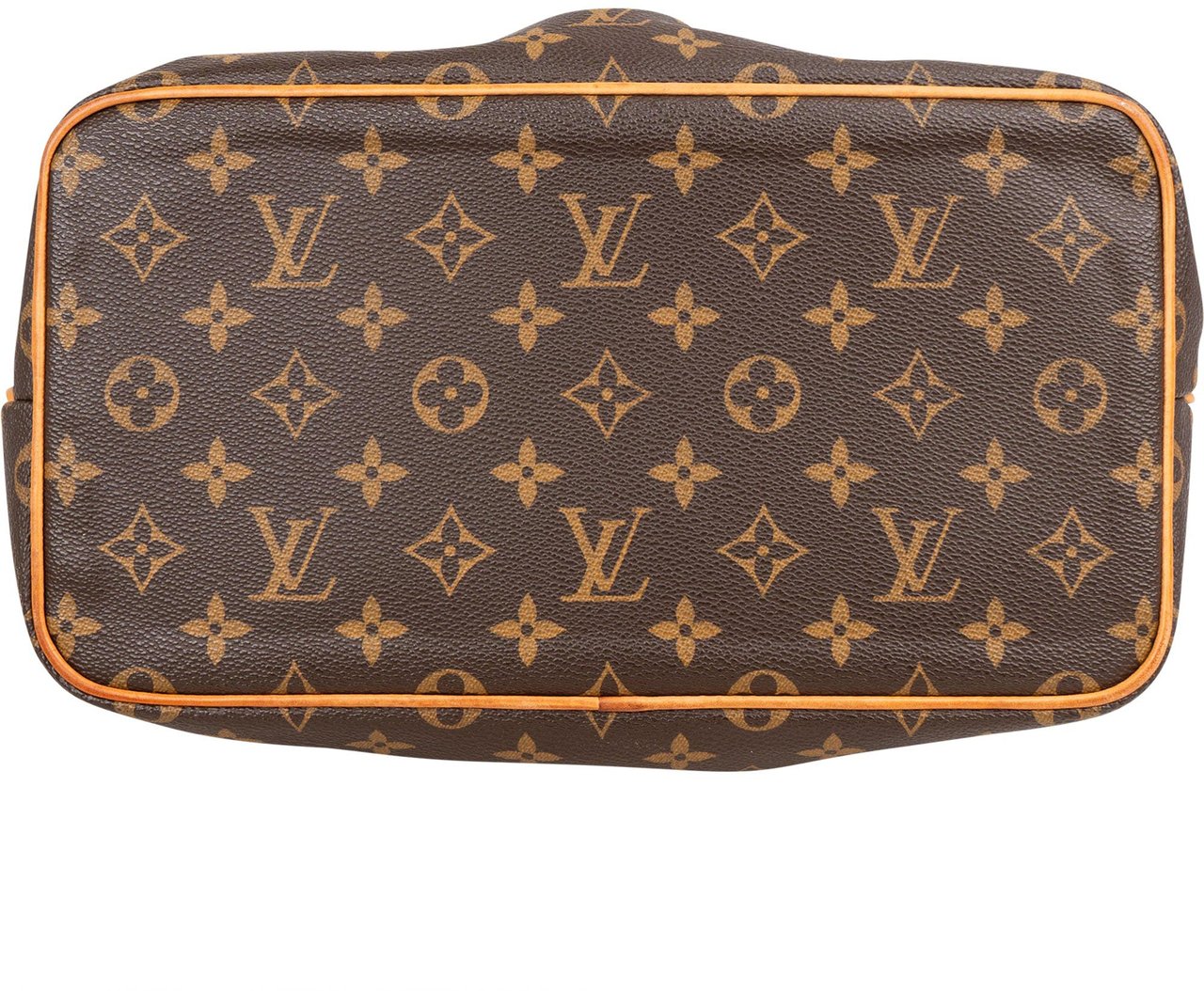 Louis Vuitton Louis Vuitton Canvas Monogram Palermo PM Handbag Bruin