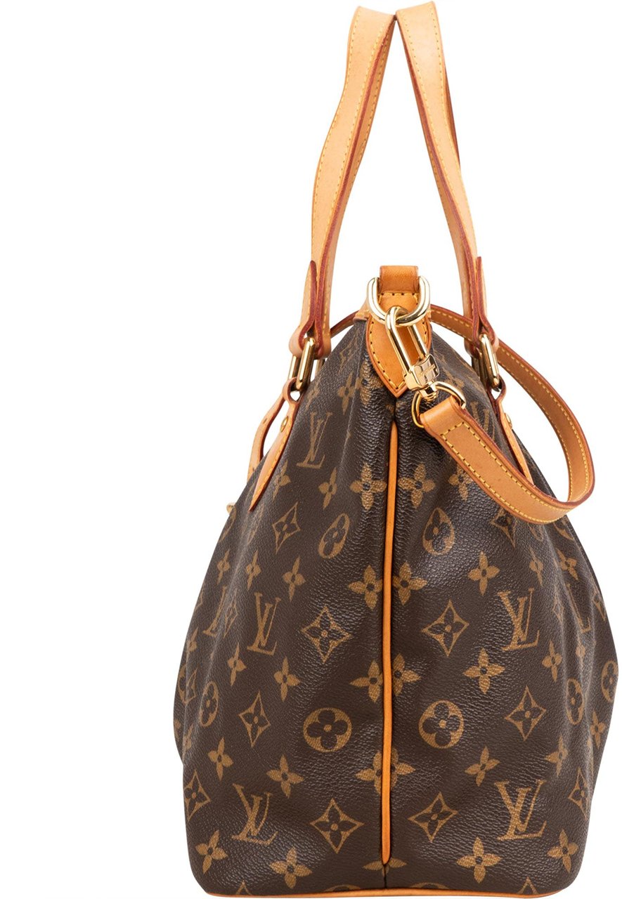 Louis Vuitton Louis Vuitton Canvas Monogram Palermo PM Handbag Bruin