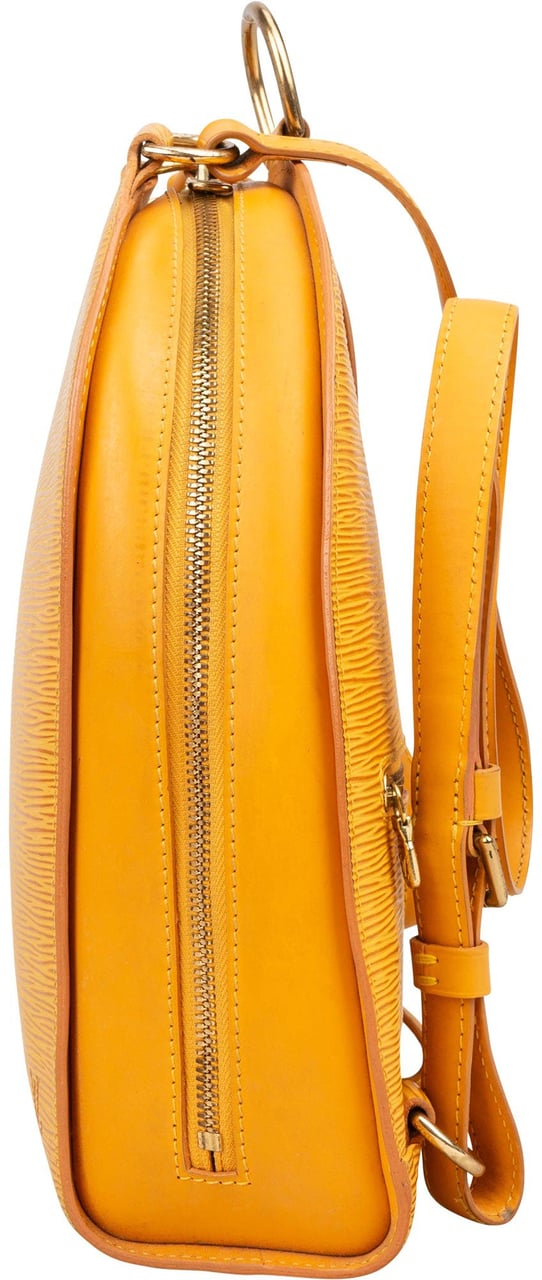 Louis Vuitton Louis Vuitton Yellow Epi Leather Mabillon Backpack Geel