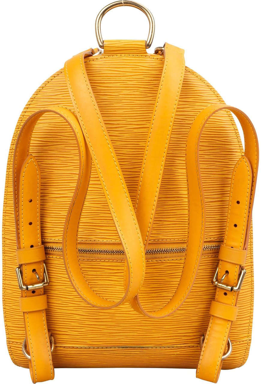 Louis Vuitton Louis Vuitton Yellow Epi Leather Mabillon Backpack Geel