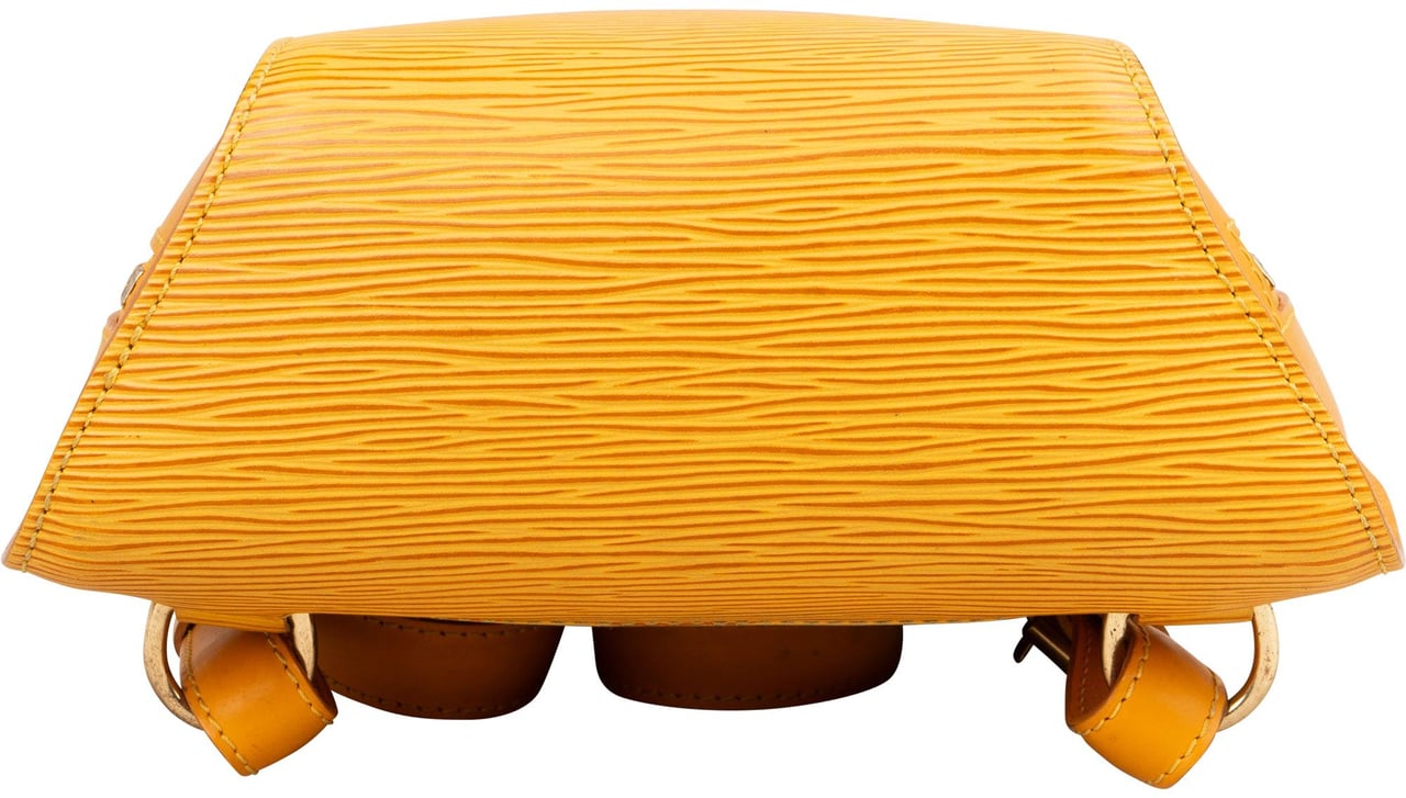 Louis Vuitton Louis Vuitton Yellow Epi Leather Mabillon Backpack Geel