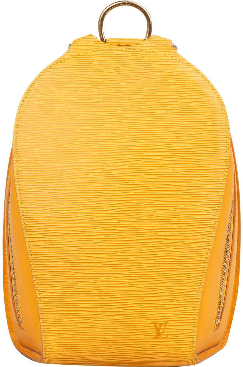 Louis Vuitton Louis Vuitton Yellow Epi Leather Mabillon Backpack Geel