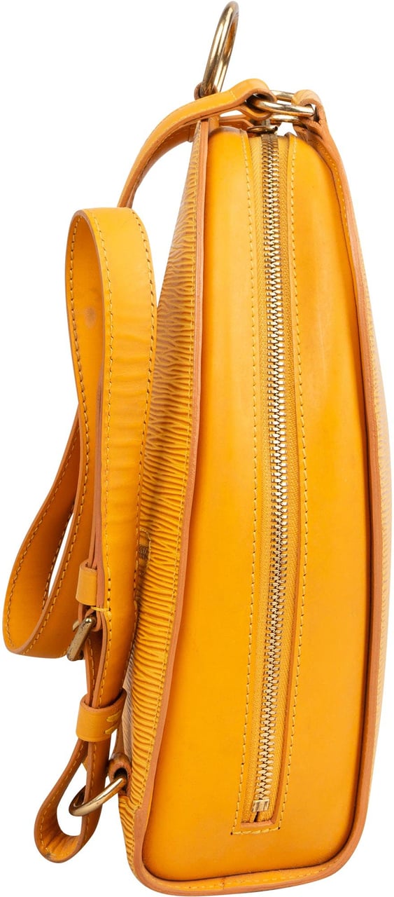 Louis Vuitton Louis Vuitton Yellow Epi Leather Mabillon Backpack Geel
