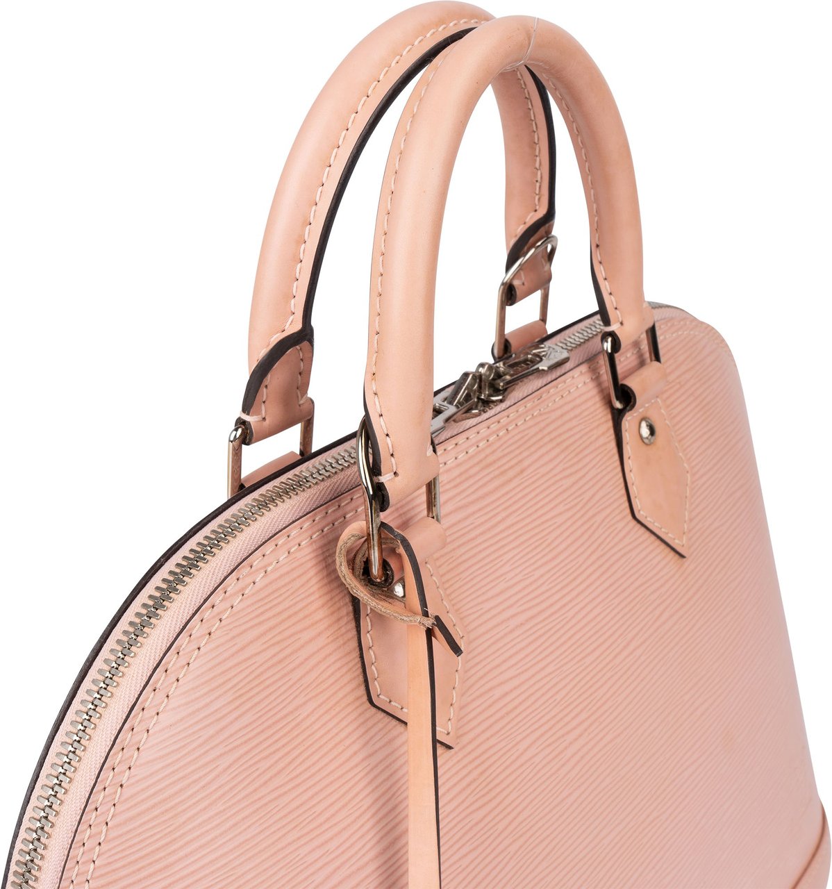 Louis Vuitton Louis Vuitton Rose Balleri Epi Leather Alma PM Handbag Rood