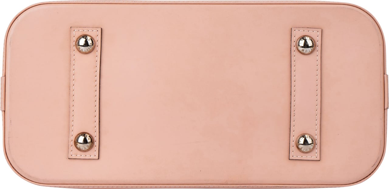 Louis Vuitton Louis Vuitton Rose Balleri Epi Leather Alma PM Handbag Rood