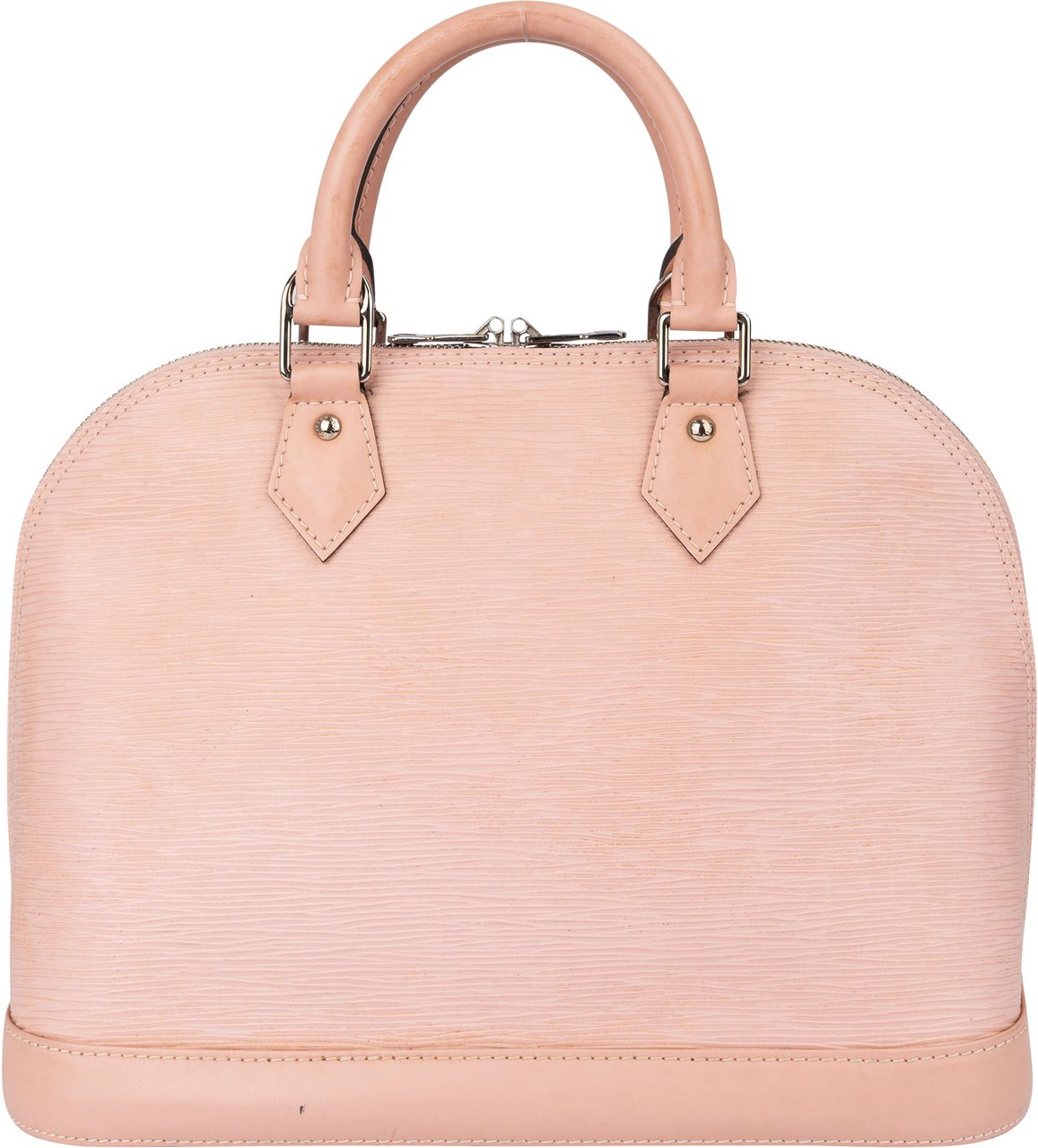 Louis Vuitton Louis Vuitton Rose Balleri Epi Leather Alma PM Handbag Rood