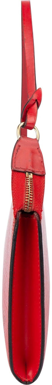 Louis Vuitton Louis Vuitton Rouge Epi Leather Pochette Accessoire Handbag Rood
