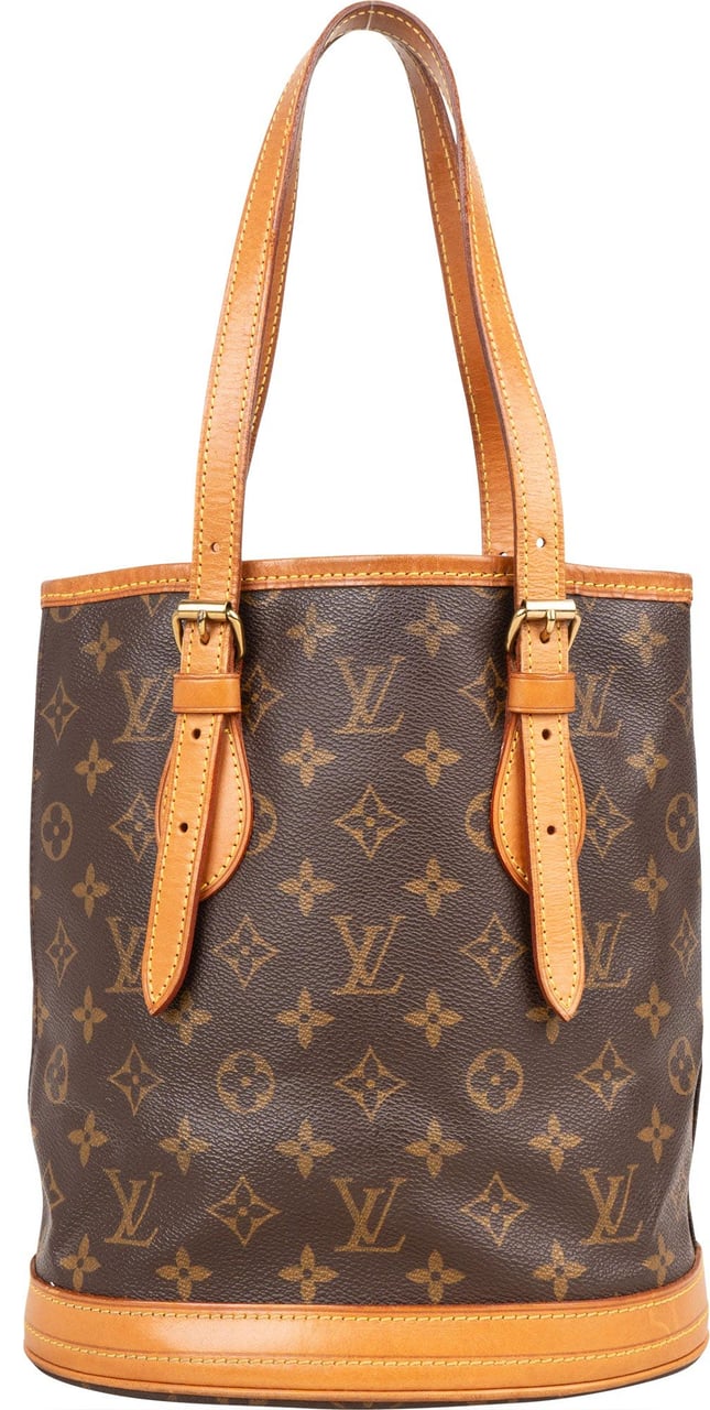 Louis Vuitton Louis Vuitton Canvas Monogram Bucket Bag PM Shoulder Bag Bruin