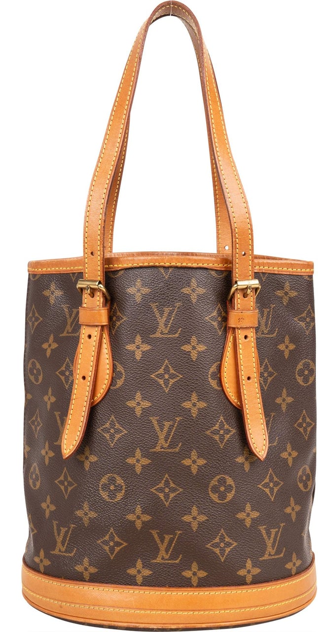 Louis Vuitton Louis Vuitton Canvas Monogram Bucket Bag PM Shoulder Bag Bruin