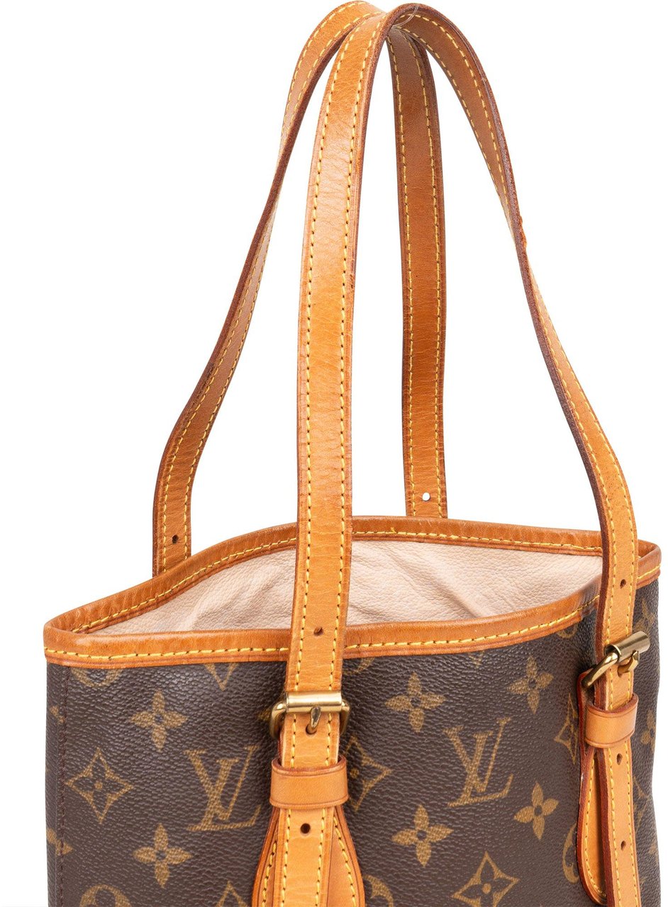 Louis Vuitton Louis Vuitton Canvas Monogram Bucket Bag PM Shoulder Bag Bruin