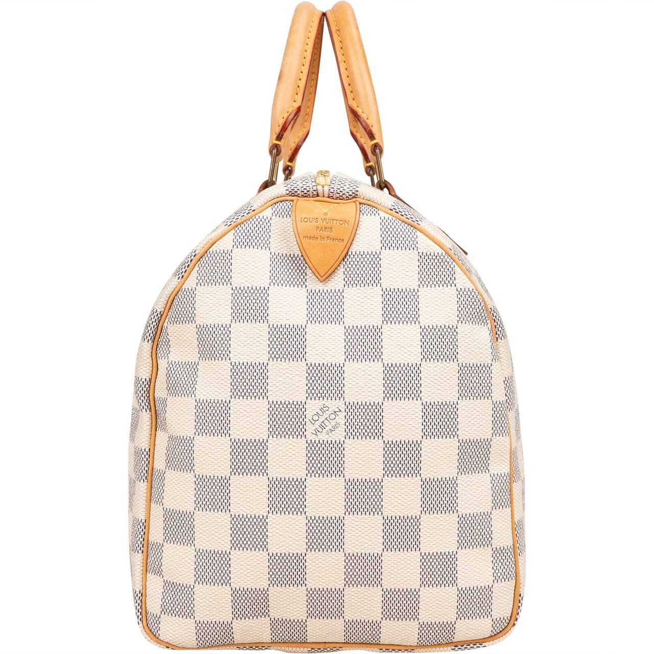 Louis Vuitton Louis Vuitton Damier Azur Monogram Speedy 30 Handbag Bruin
