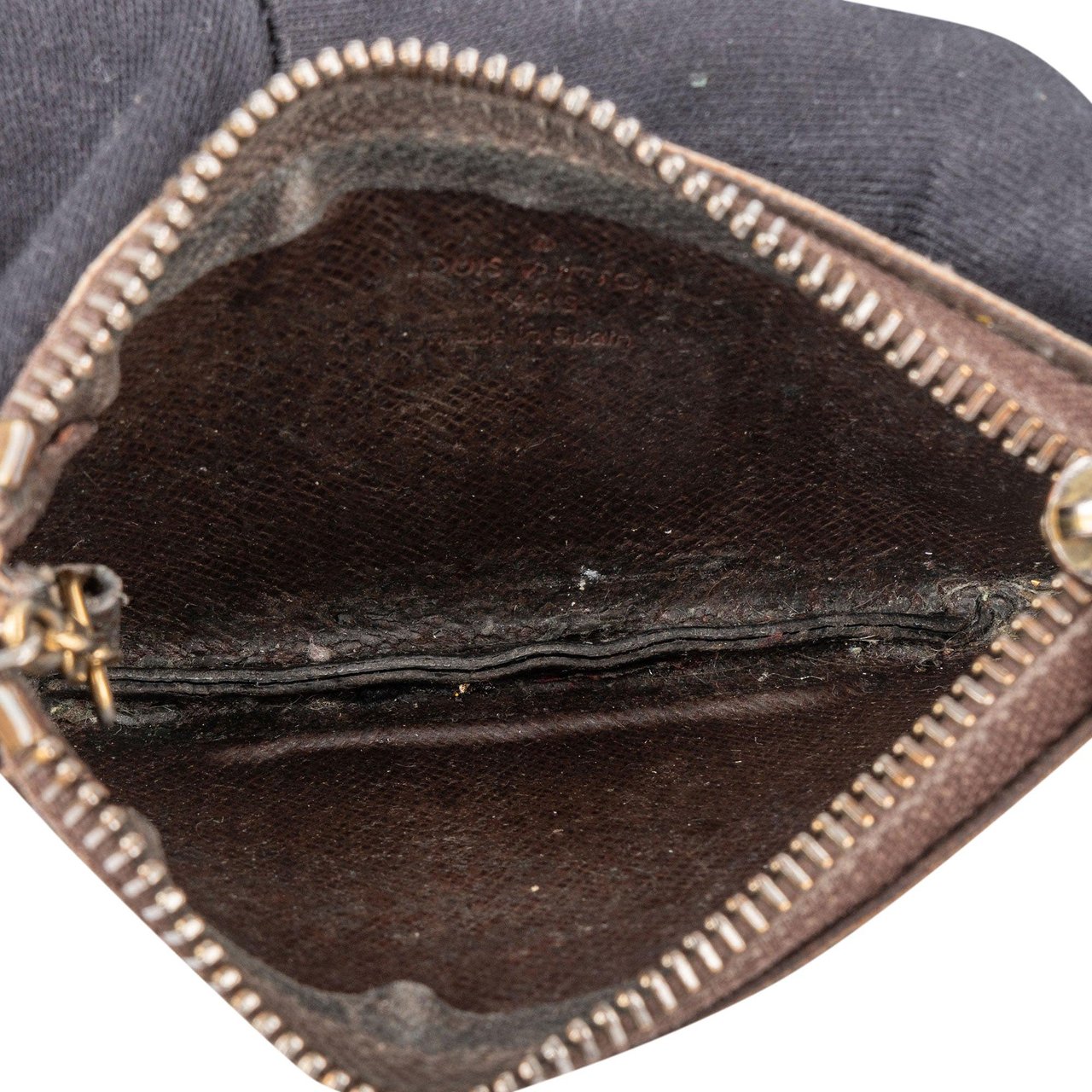 Louis Vuitton Louis Vuitton Damier Ebene Monogram Key Pouch Pochette Cles Bruin