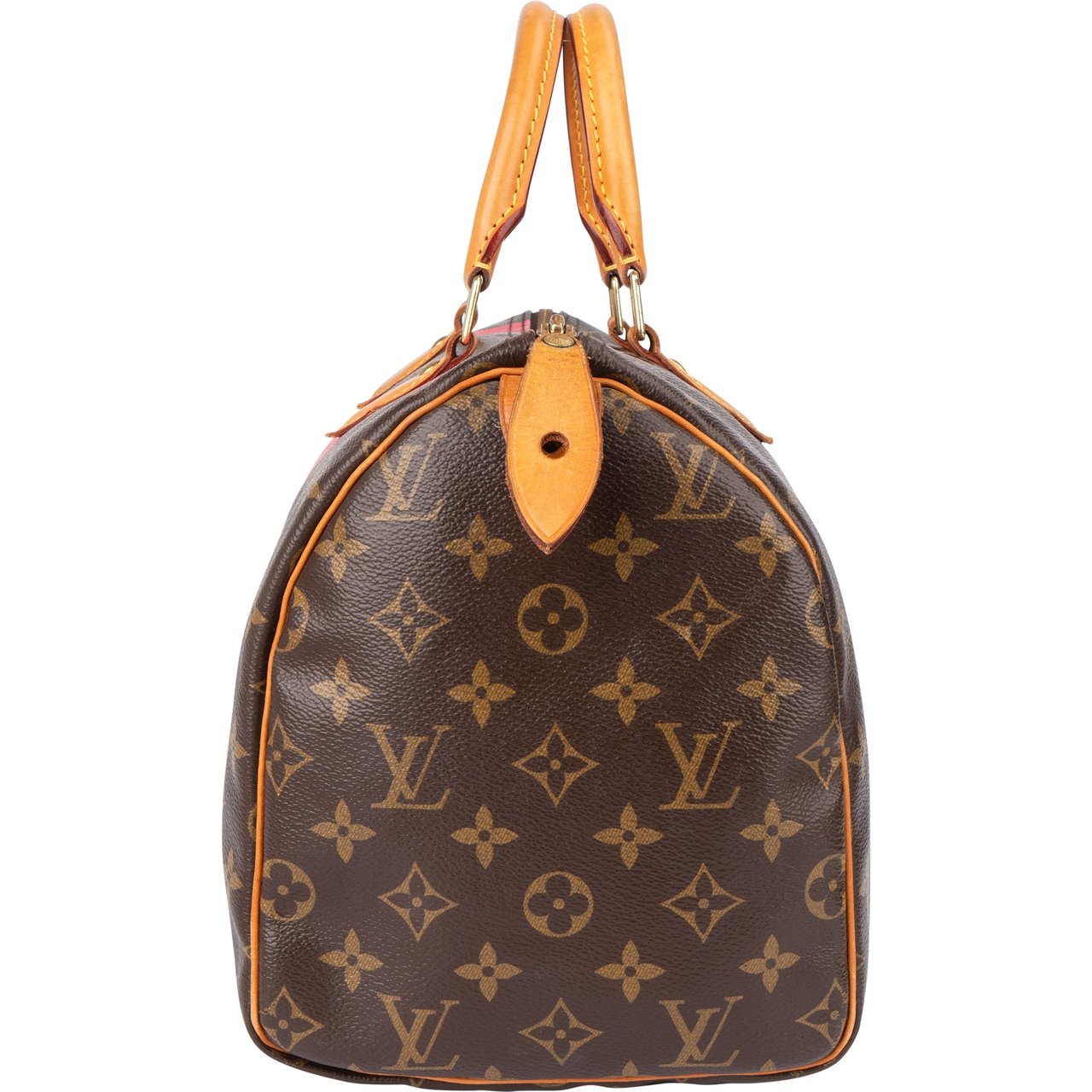 Louis Vuitton Louis Vuitton Canvas Monogram Limited V Granata Speedy 30 Handbag Bruin