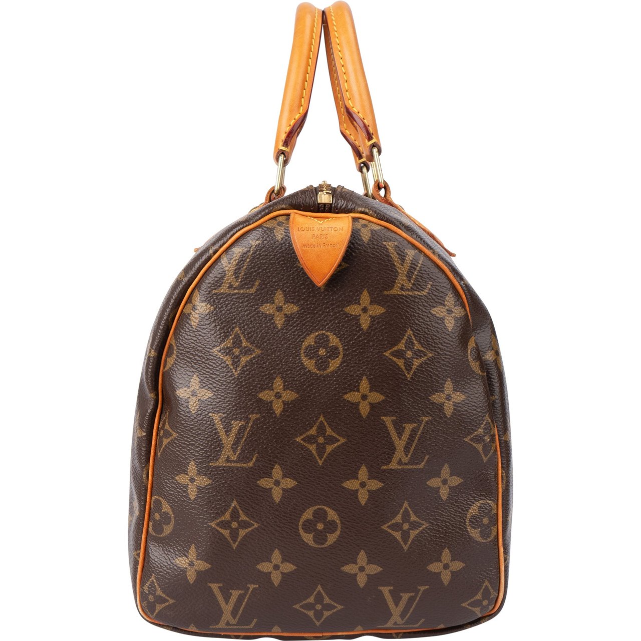 Louis Vuitton Louis Vuitton Canvas Monogram Limited V Granata Speedy 30 Handbag Bruin