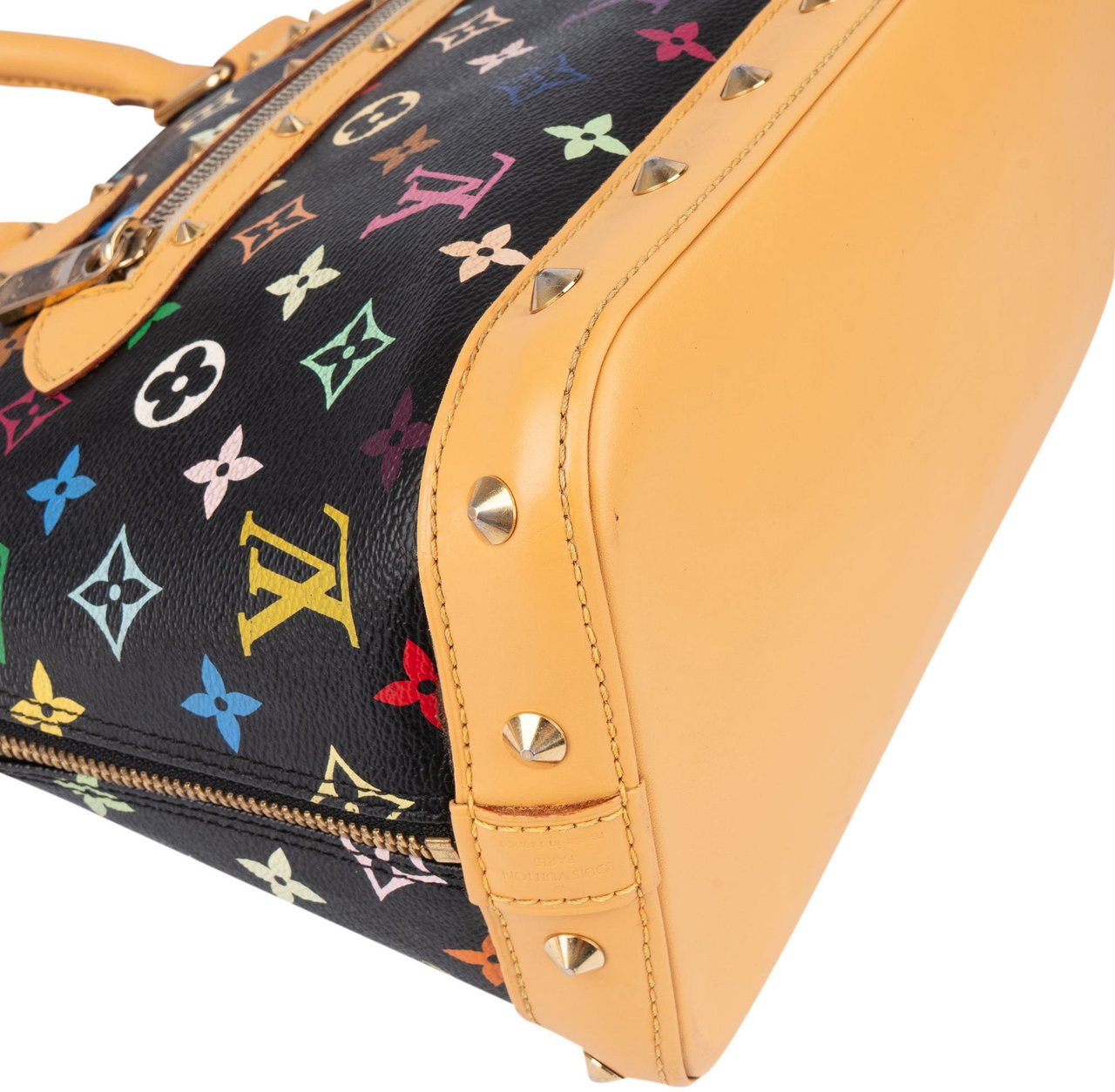 Louis Vuitton Louis Vuitton Murakami Multicolor Alma PM Handbag Zwart