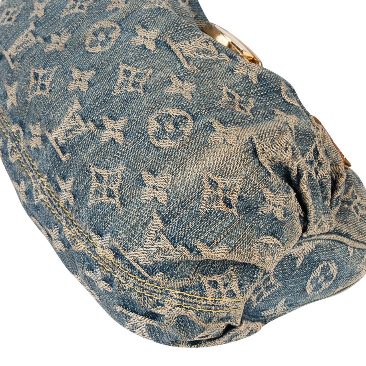 Louis Vuitton Louis Vuitton Denim Monogram Pleaty Handbag Divers