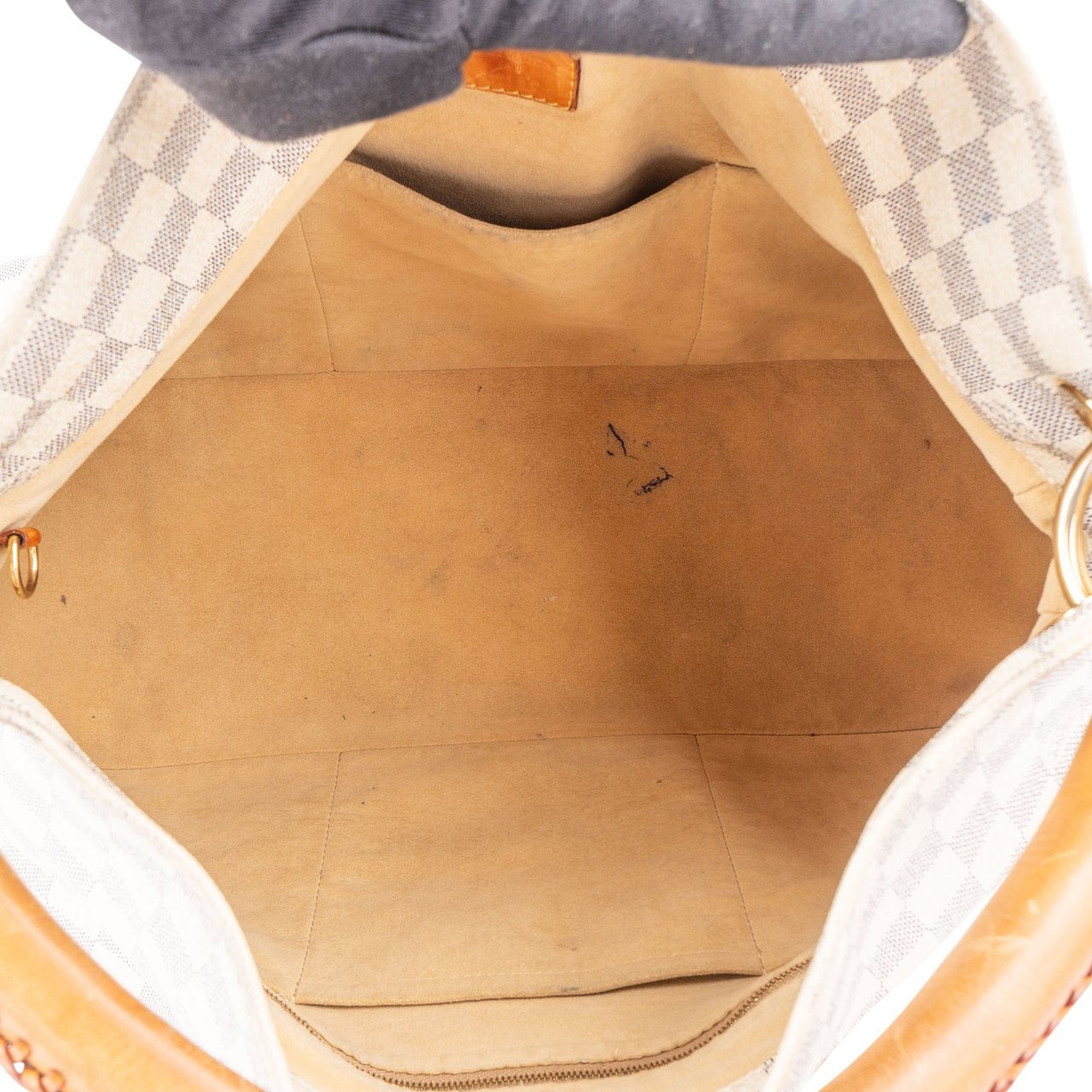 Louis Vuitton Louis Vuitton Damier Azur Monogram Artsy MM Handbag Wit