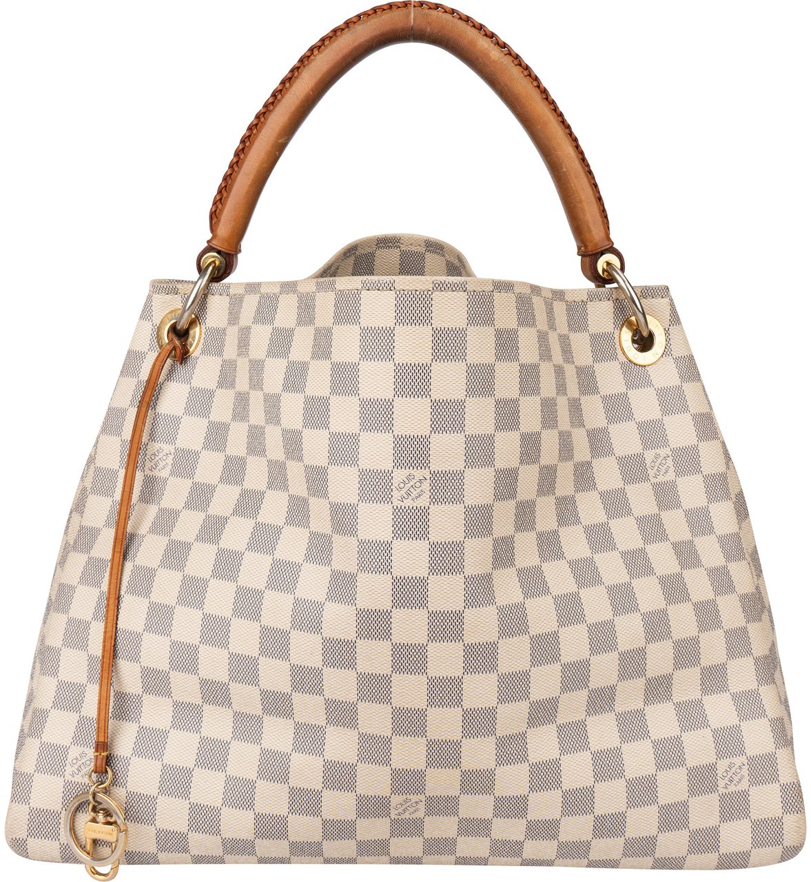 Louis Vuitton Louis Vuitton Damier Azur Monogram Artsy MM Handbag Wit