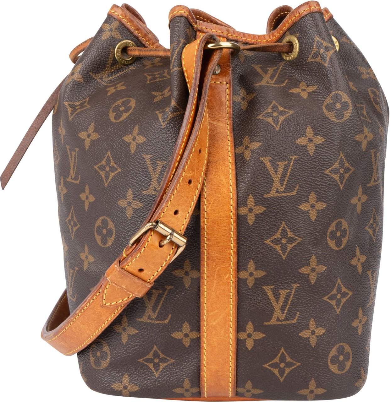 Louis Vuitton Louis Vuitton Canvas Monogram Sac Noe Petit Shoulder Bag Bruin