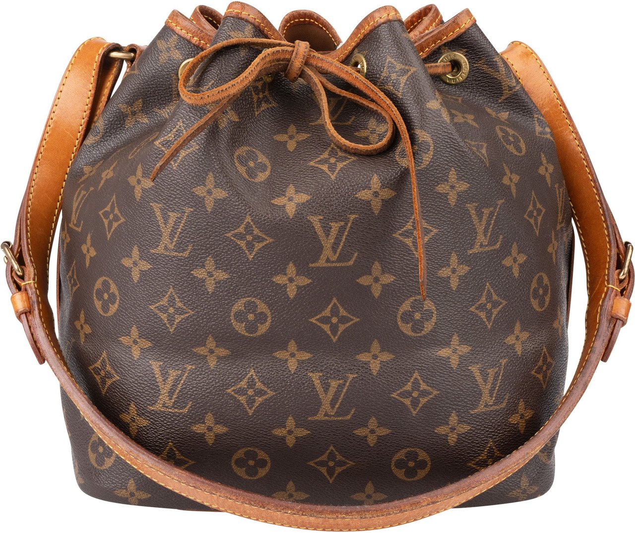 Louis Vuitton Louis Vuitton Canvas Monogram Sac Noe Petit Shoulder Bag Bruin