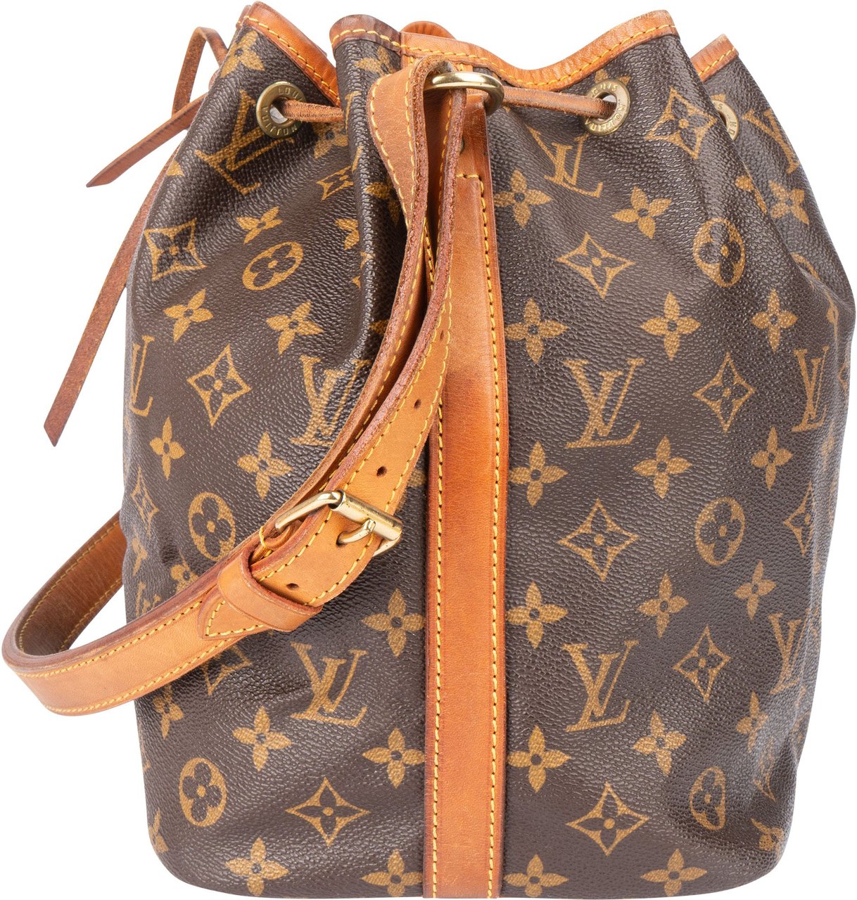 Louis Vuitton Louis Vuitton Canvas Monogram Sac Noe Petit Shoulder Bag Bruin