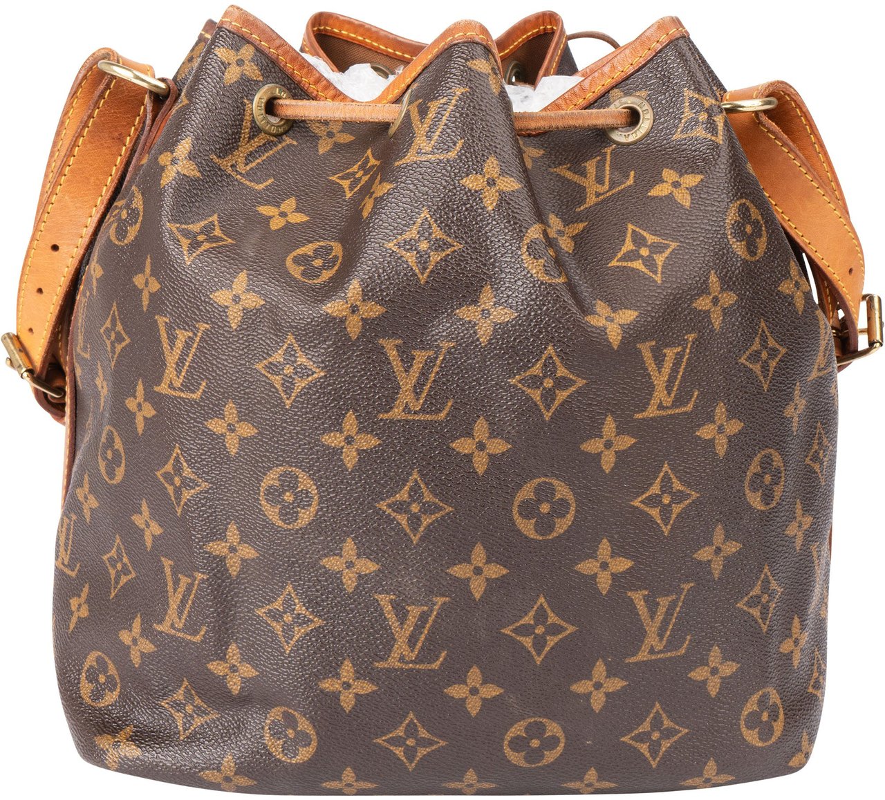 Louis Vuitton Louis Vuitton Canvas Monogram Sac Noe Petit Shoulder Bag Bruin