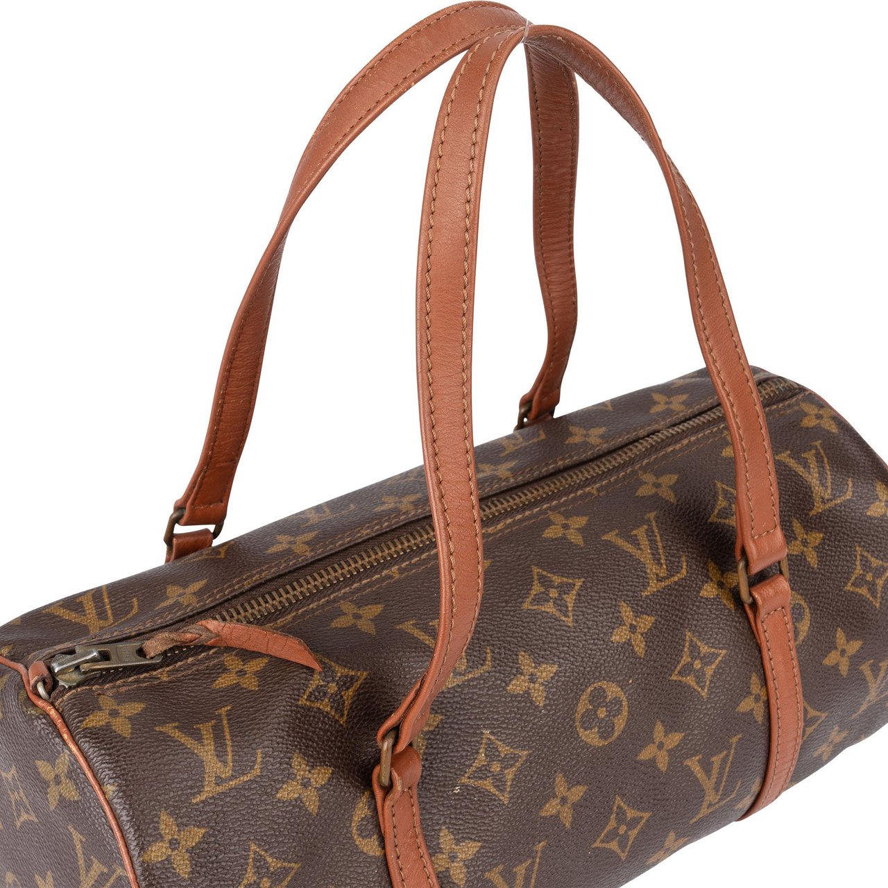 Louis Vuitton Louis Vuitton Canvas Monogram Papillon Handbag Bruin