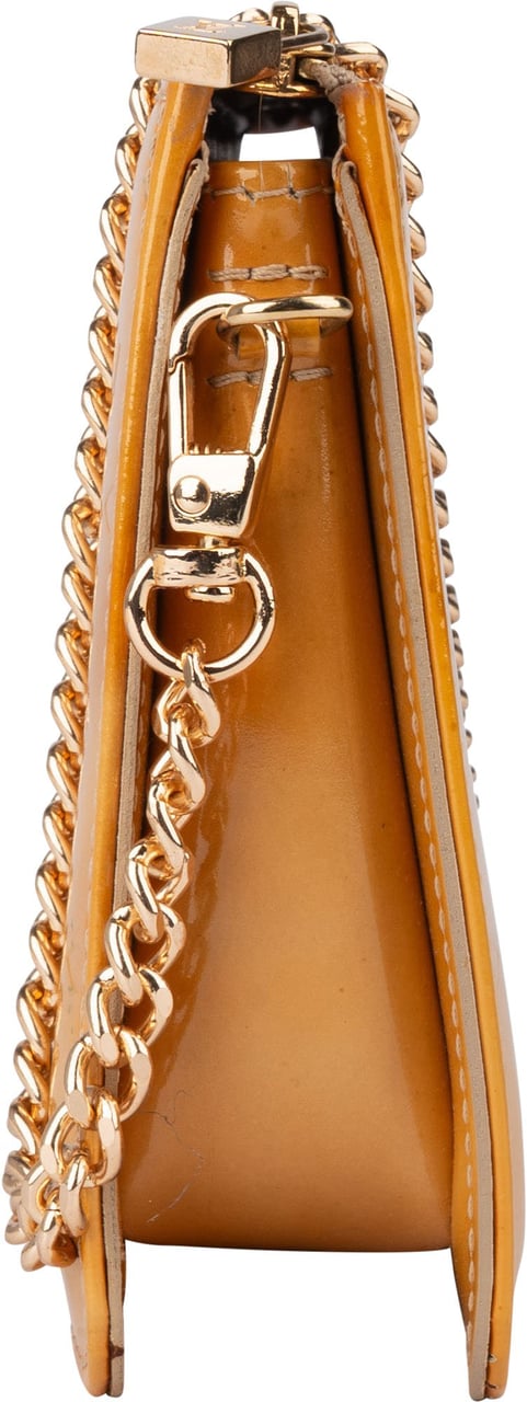Louis Vuitton Louis Vuitton Vernis Monogram Lexington Pochette Accessoire Shoulder Bag Geel