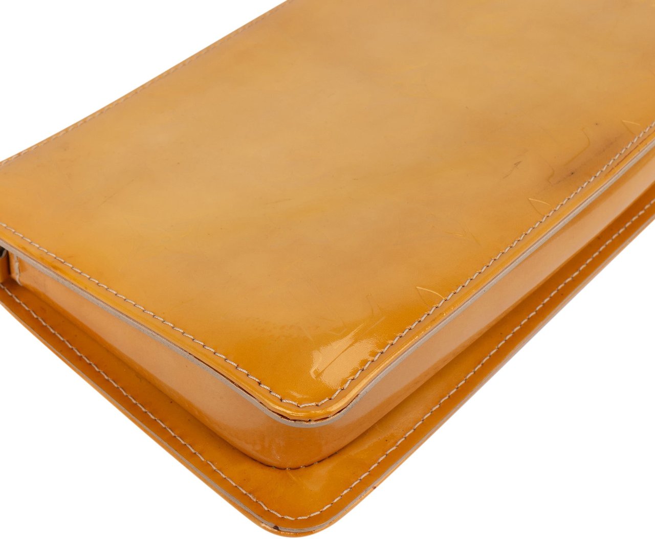 Louis Vuitton Louis Vuitton Vernis Monogram Lexington Pochette Accessoire Shoulder Bag Geel