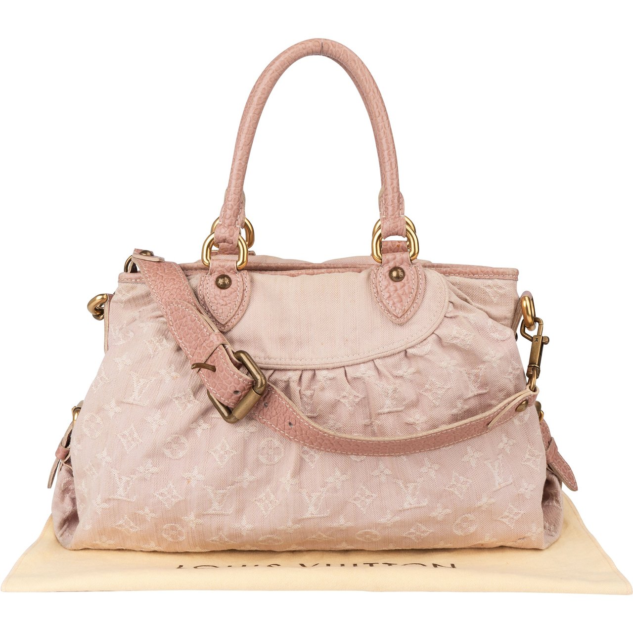 Louis Vuitton Louis Vuitton Denim Monogram Neo Cabby MM Handbag Divers